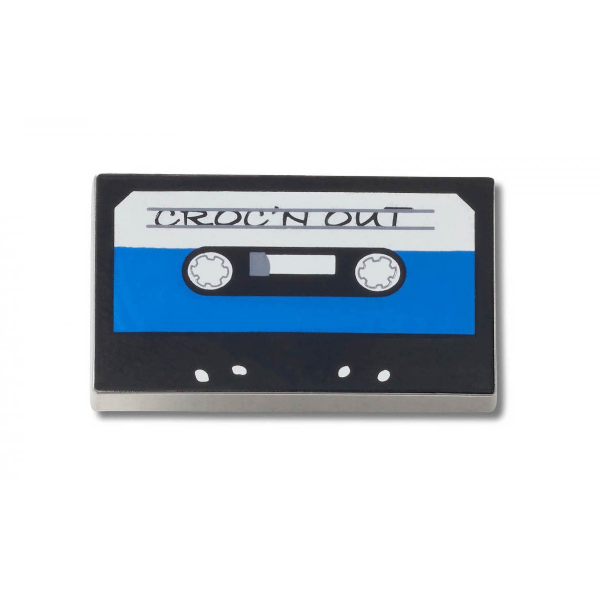 Blue cassette tape